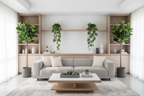 How Artificial Plants &amp; Trees Shape Modern Interior Design: Research-Based Insights
