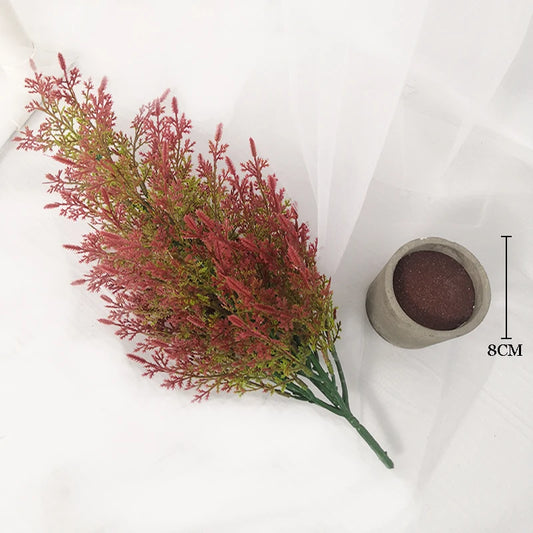 Simulated Pine And Cypress Tree Bonsai Ornaments Green Desktop Living Room Potted Plant Decoration Artificial Landscape